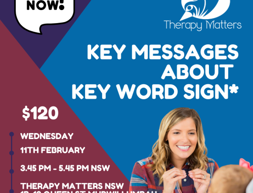 Key Messages About Key Word Sign