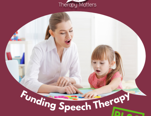 FUNDING SUPPORT FOR SPEECH THERAPY